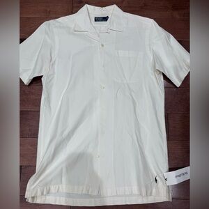 Ralph Lauren Cream Casual Button Down Shirt